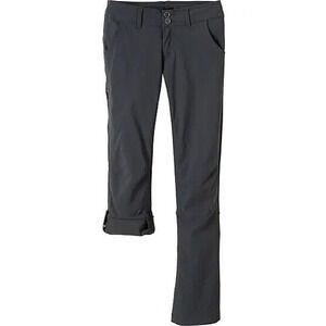 prAna Halle Pant Roll Up to Capri Black Prana Hiking Pants Convertible Size 10